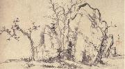 Zhao Mengfu DETAIL:Stone and Woods